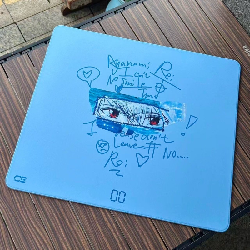 Gaming Accessories Japan - Evangelion Rei Ayanami Mousepad Anime Printing