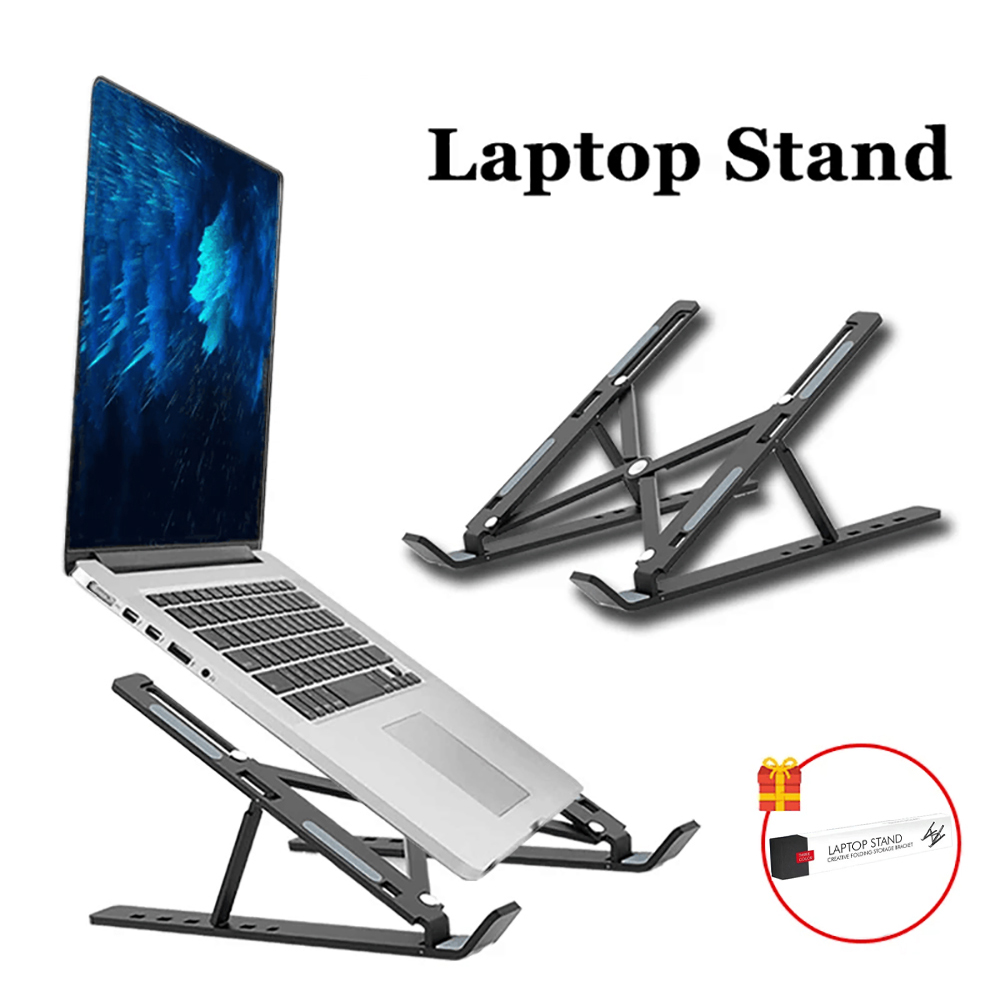 Gaming Accessories Pink - Laptop Stand Portable Foldable Notebook Bracket