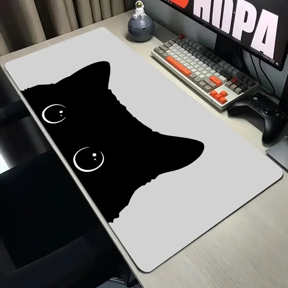 Gaming Accessories Companies - Funny black cat Mouse Pads Cute