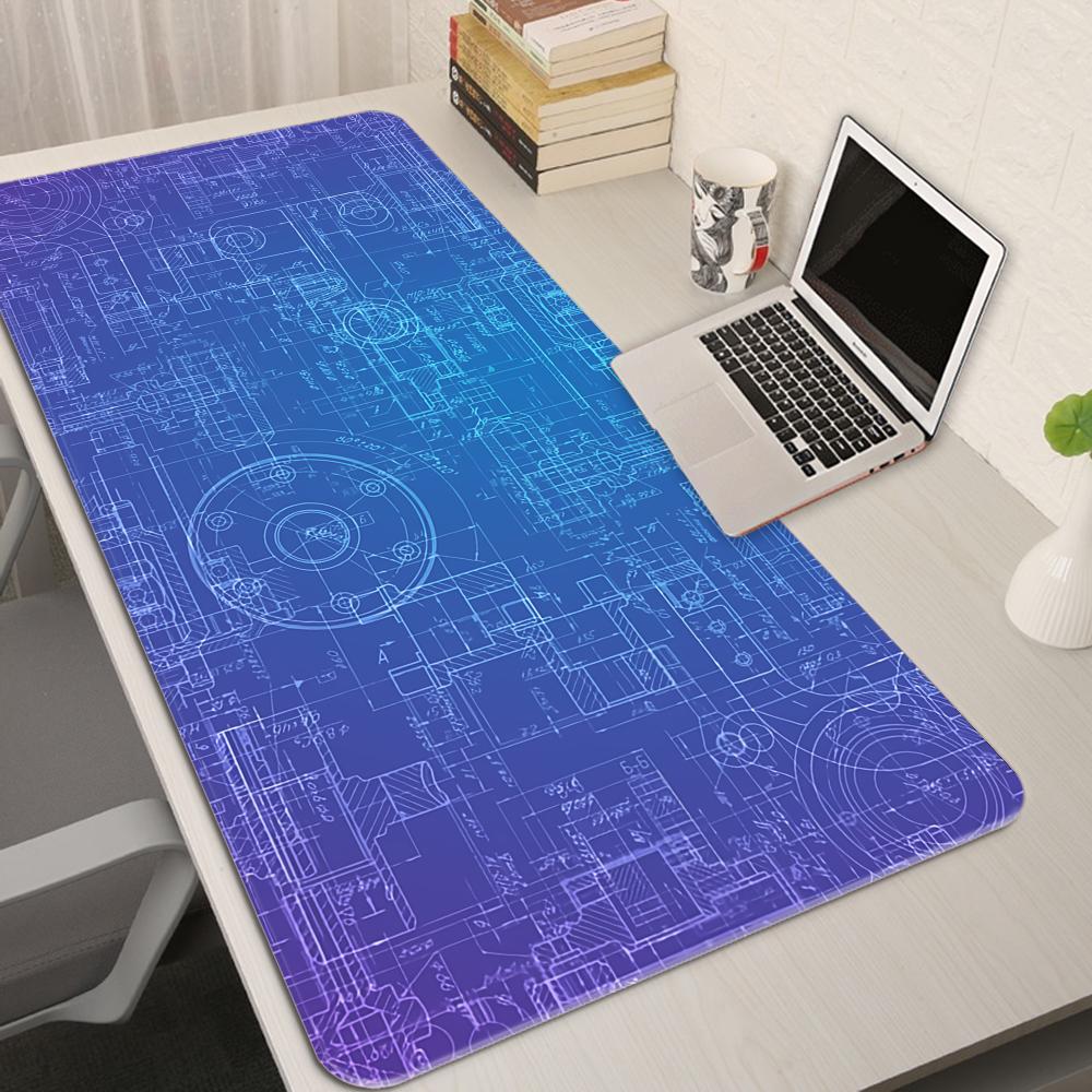 Gaming Accessories Drawing - Mouse Pad Gaming Accessory Mechanical Drawings