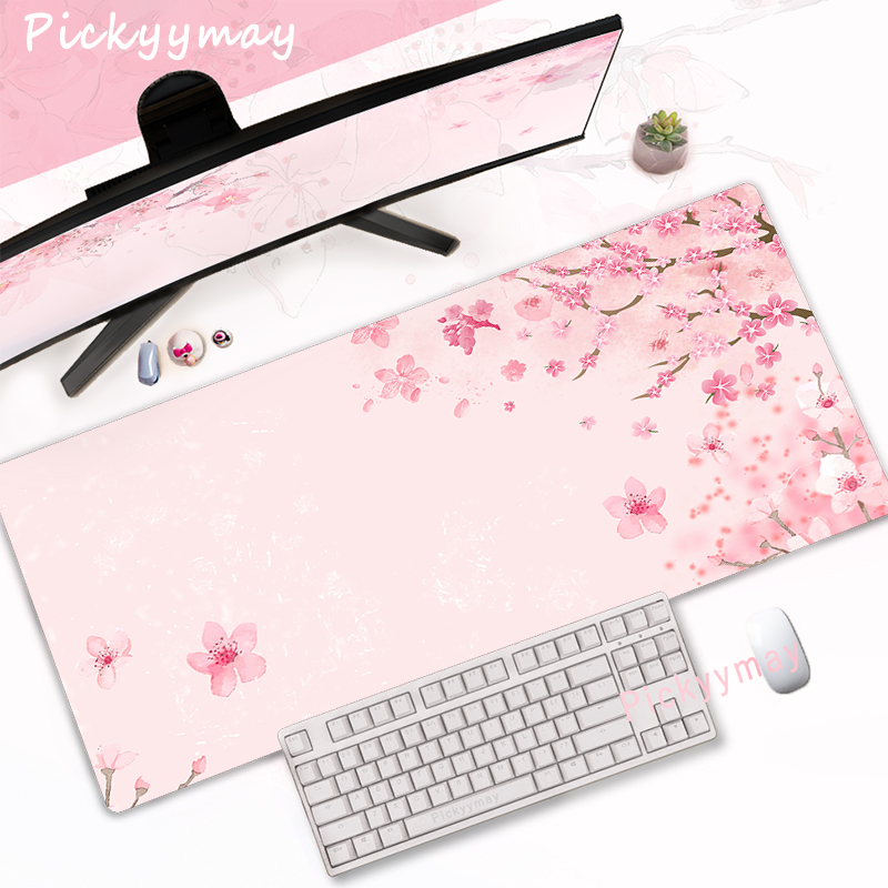 Gaming Accessories Pink - CIFBUY Pink Cherry Blossom Gaming Mouse