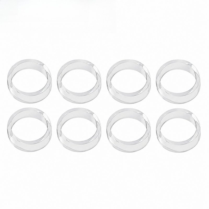 Gaming Accessories Playstation - 8Pcs Elastic Silicone Joystick Rings Fit