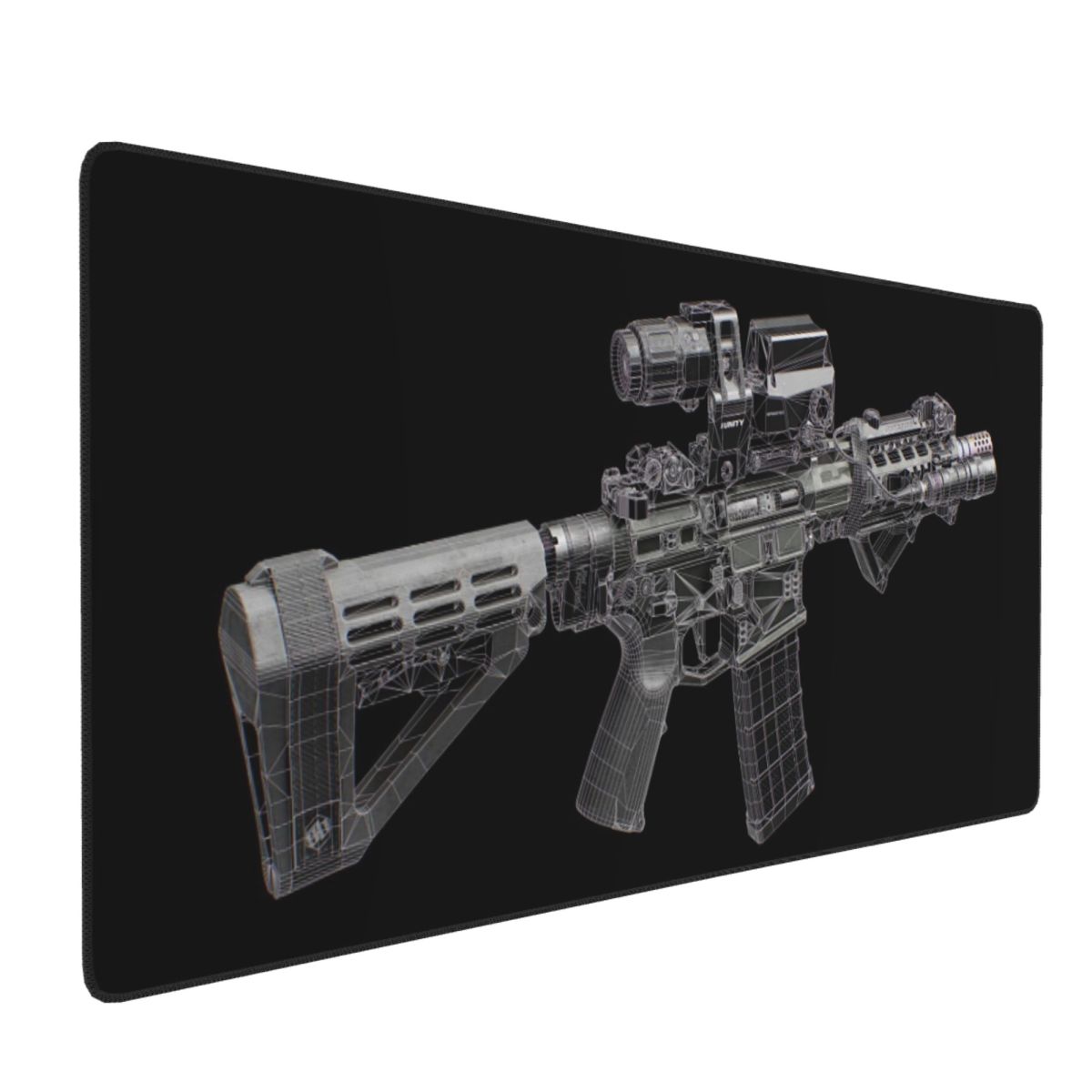 Large Mouse Pad Gun Mechanical - Gaming Accessories Drawing review and price