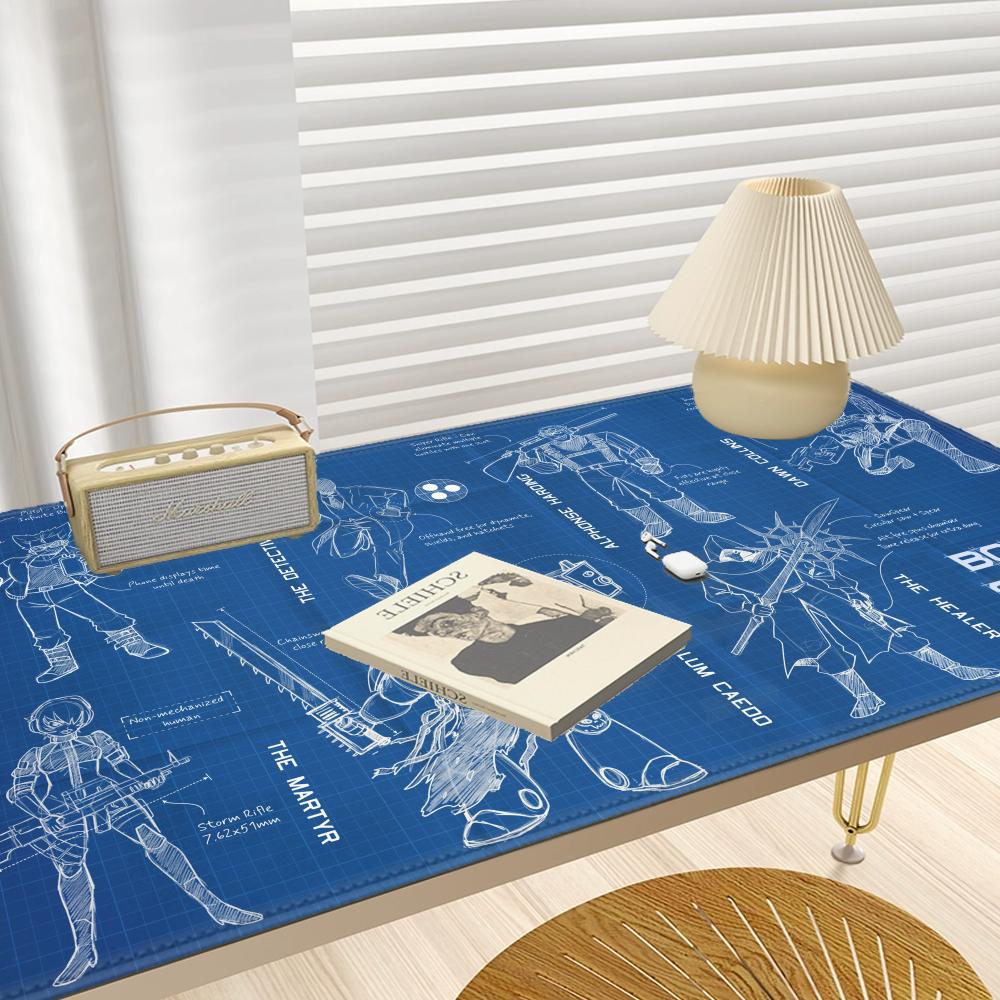 Black Large Mouse Pad Engineer - Gaming Accessories Drawing review and price