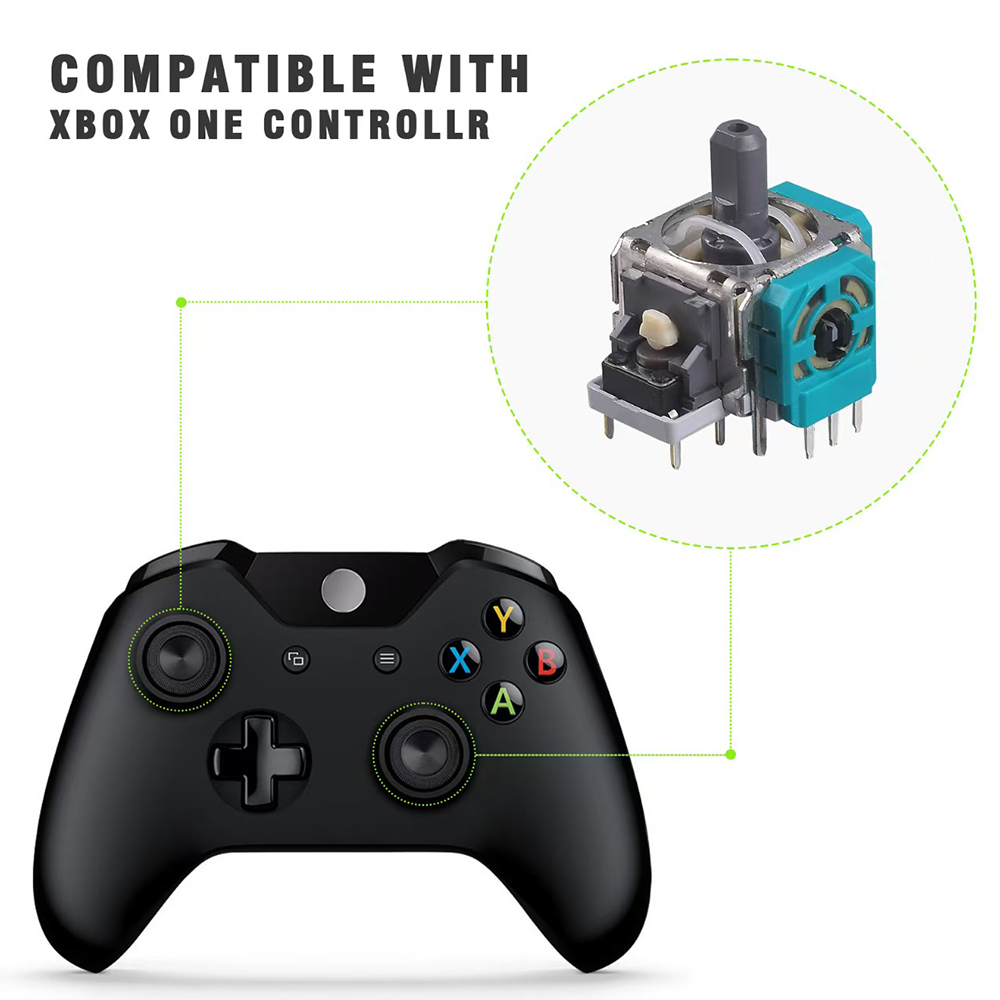 10pcs Replacement 3D Analog Jo - Gaming Accessories Xbox Series S review and price