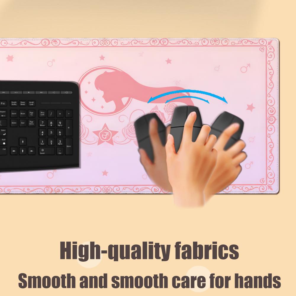 Kawaii Anime Girls Pink Mouse  - Gaming Accessories Pink review and price