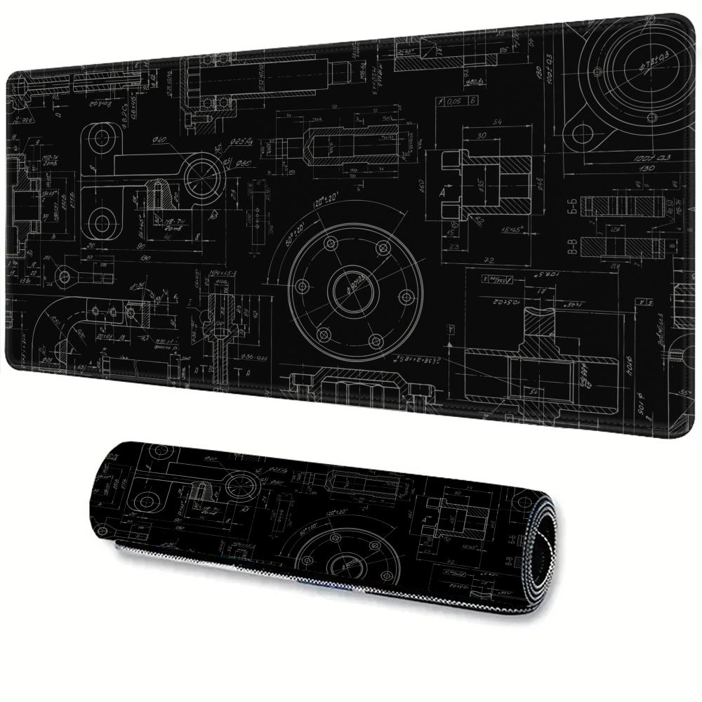 Mechanical Drawing Mouse Pad G - Gaming Accessories Drawing review and price