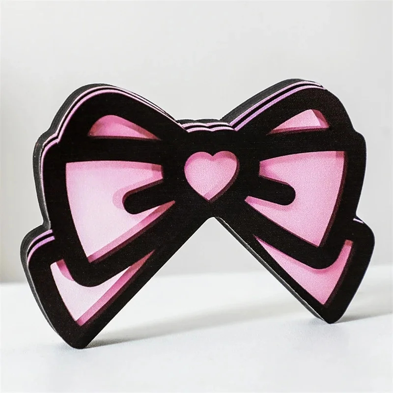 Kawaii Pink Acrylic Bow Monito - Gaming Home Accessories review and price