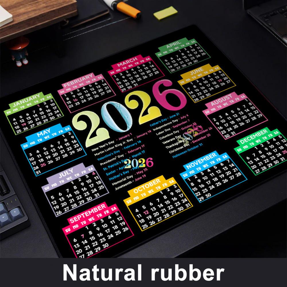 2026 Calendar Mouse Pad Waterp - Gaming Home Accessories review and price