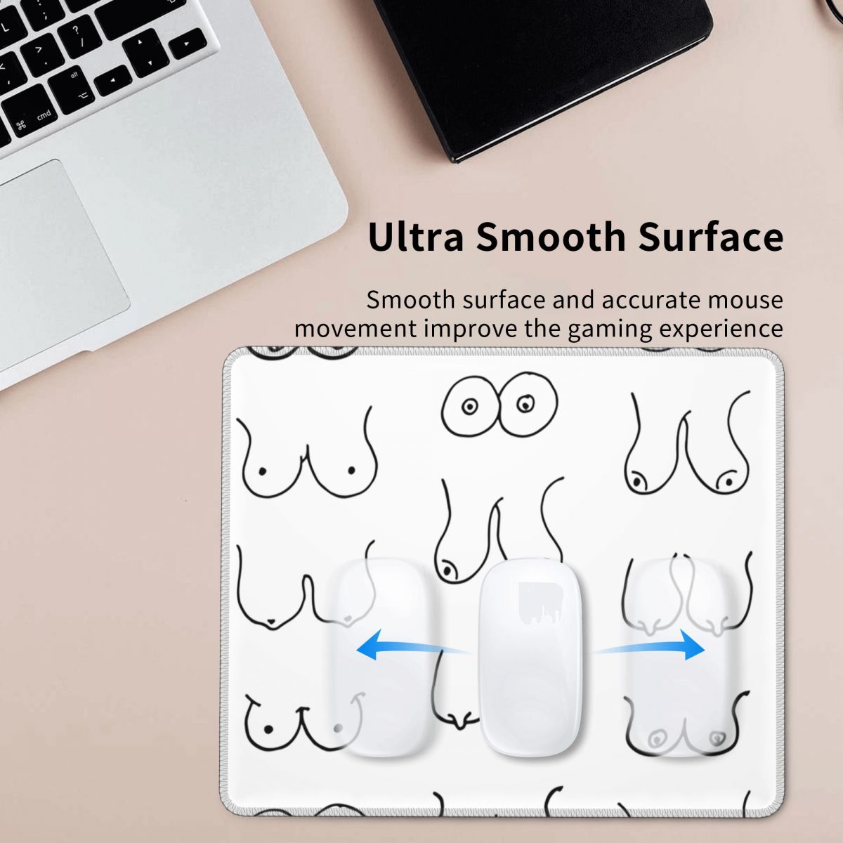 Black And White Tits Drawing M - Gaming Accessories Drawing review and price