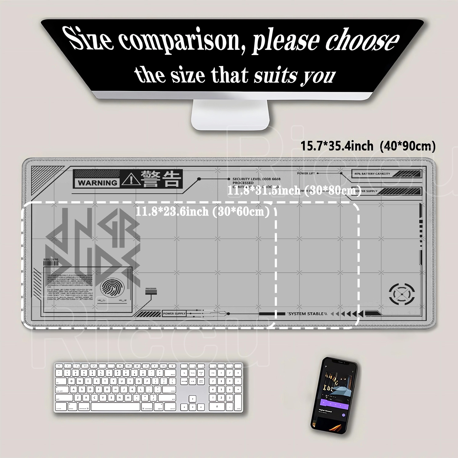 Extended Mouse Pad Large HD Ga - Gaming Accessories Drawing review and price