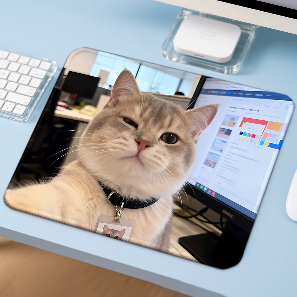 Mosepad Kawaii Funny Cat Compu - Gaming Accessories Companies review and price