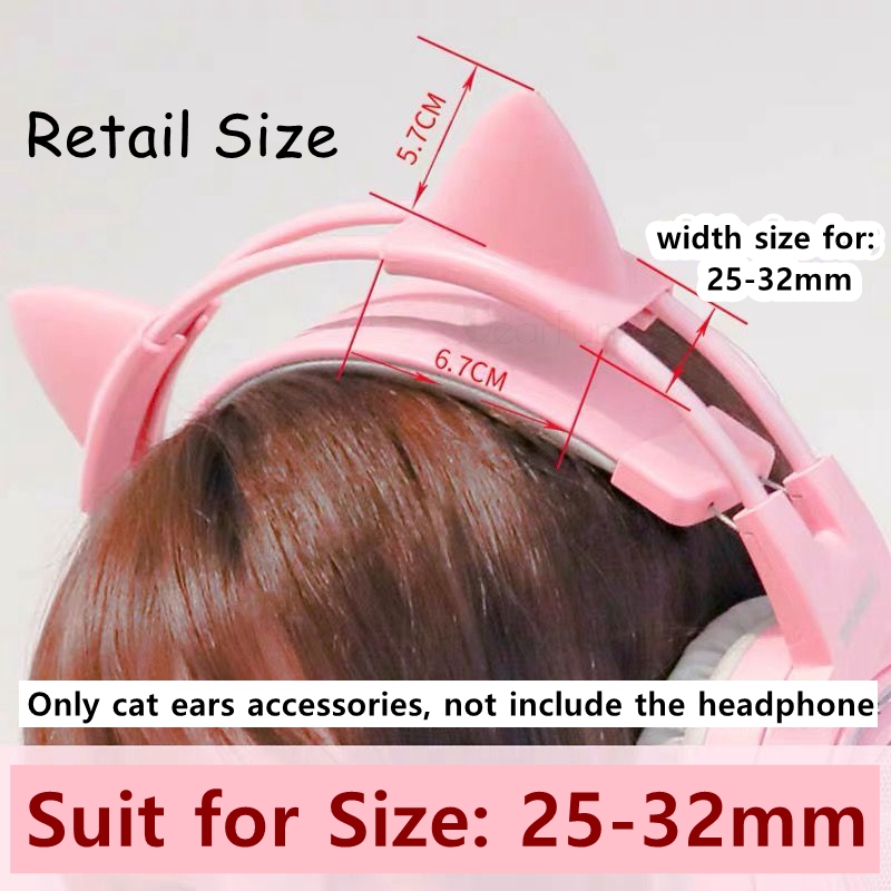 Pink Silicone Cat Ears Pendant - Gaming Accessories Pink review and price