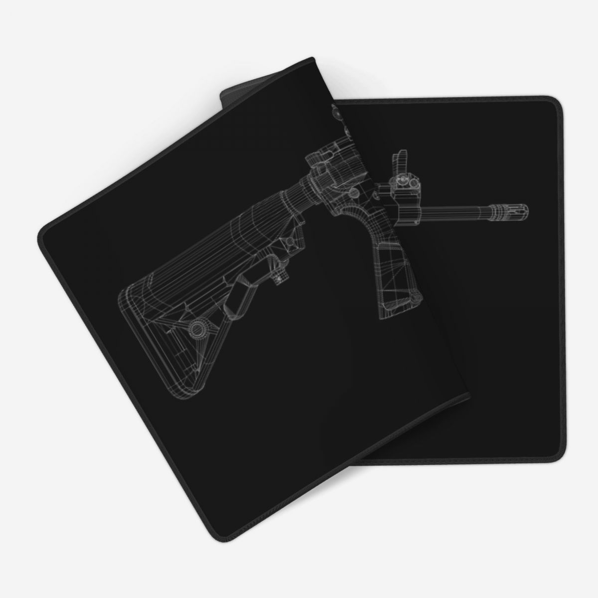 Large Mouse Pad Gun Mechanical - Gaming Accessories Drawing review and price