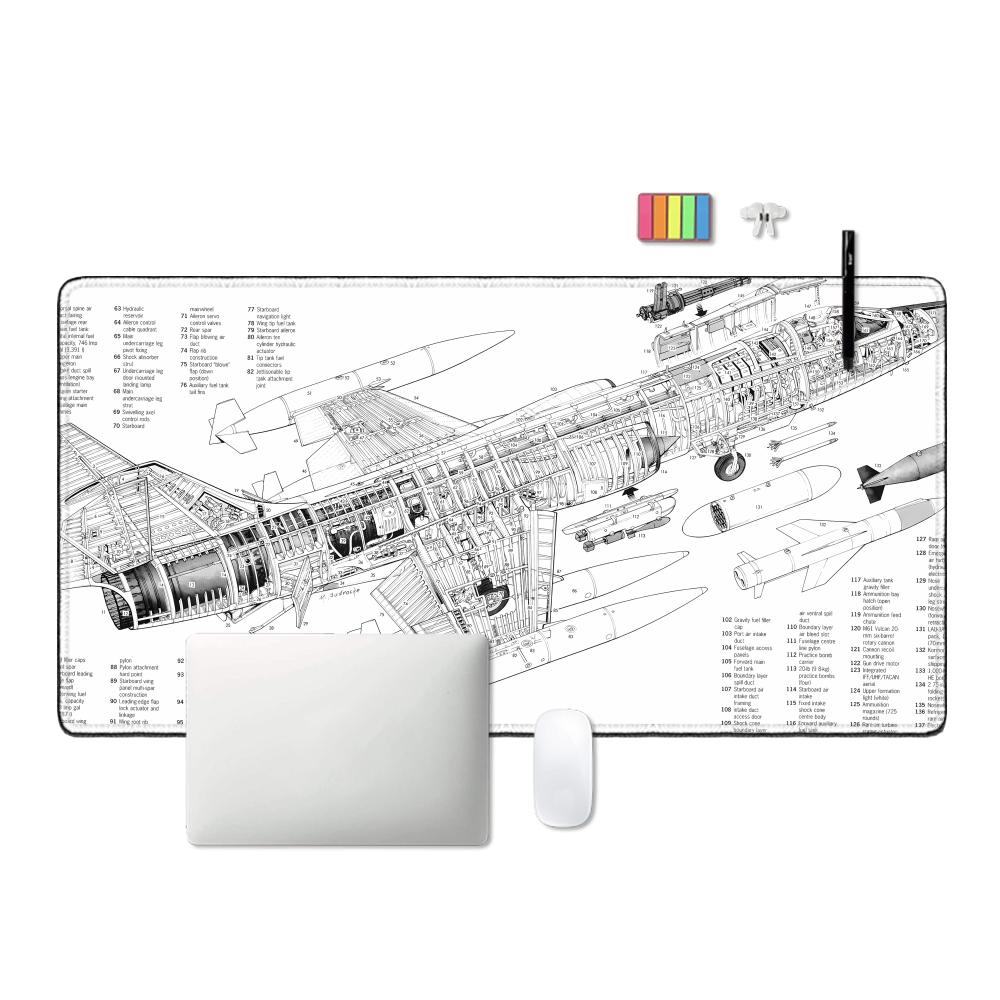 HYBXAXC Airplane Drawing Black - Gaming Accessories Drawing review and price